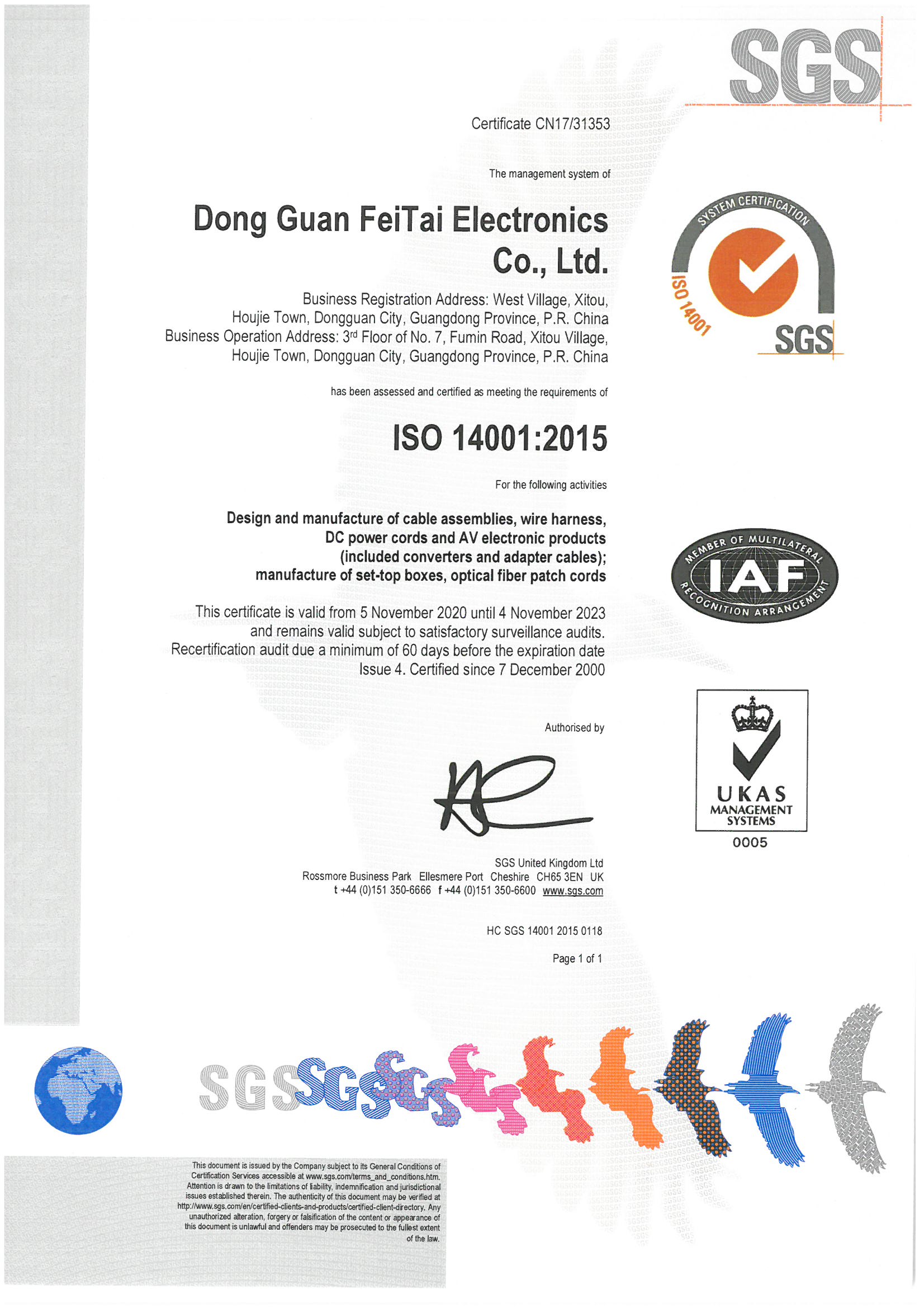 ISO 14001;2015